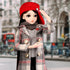 UCanaan BJD Dolls 1/3 SD Fashion Doll 24 Inch 18 Ball Jointed Doll DIY Toys with Full Set Clothes Shoes Wig Makeup, Best Gift for Christmas-Felice